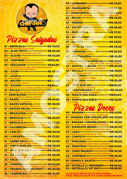 Pizzaria do chefinho